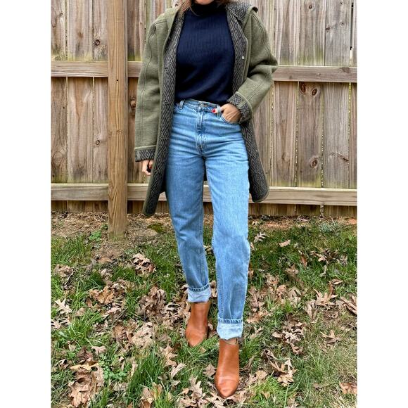 L.L. Bean Forest Green Hooded Utility Jacket - Picture 5 of 10